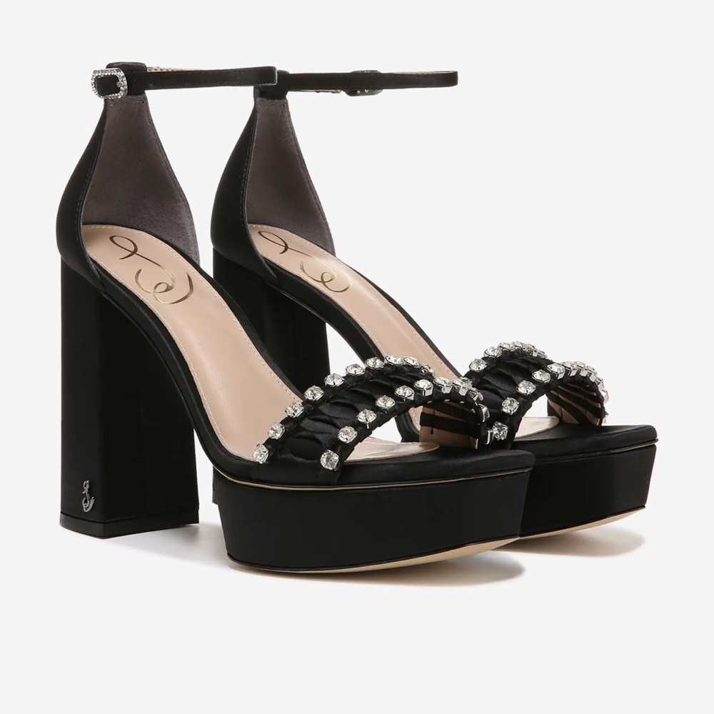 Sam Edelman Dressy Rhinestone Sandals. NIB 10.5